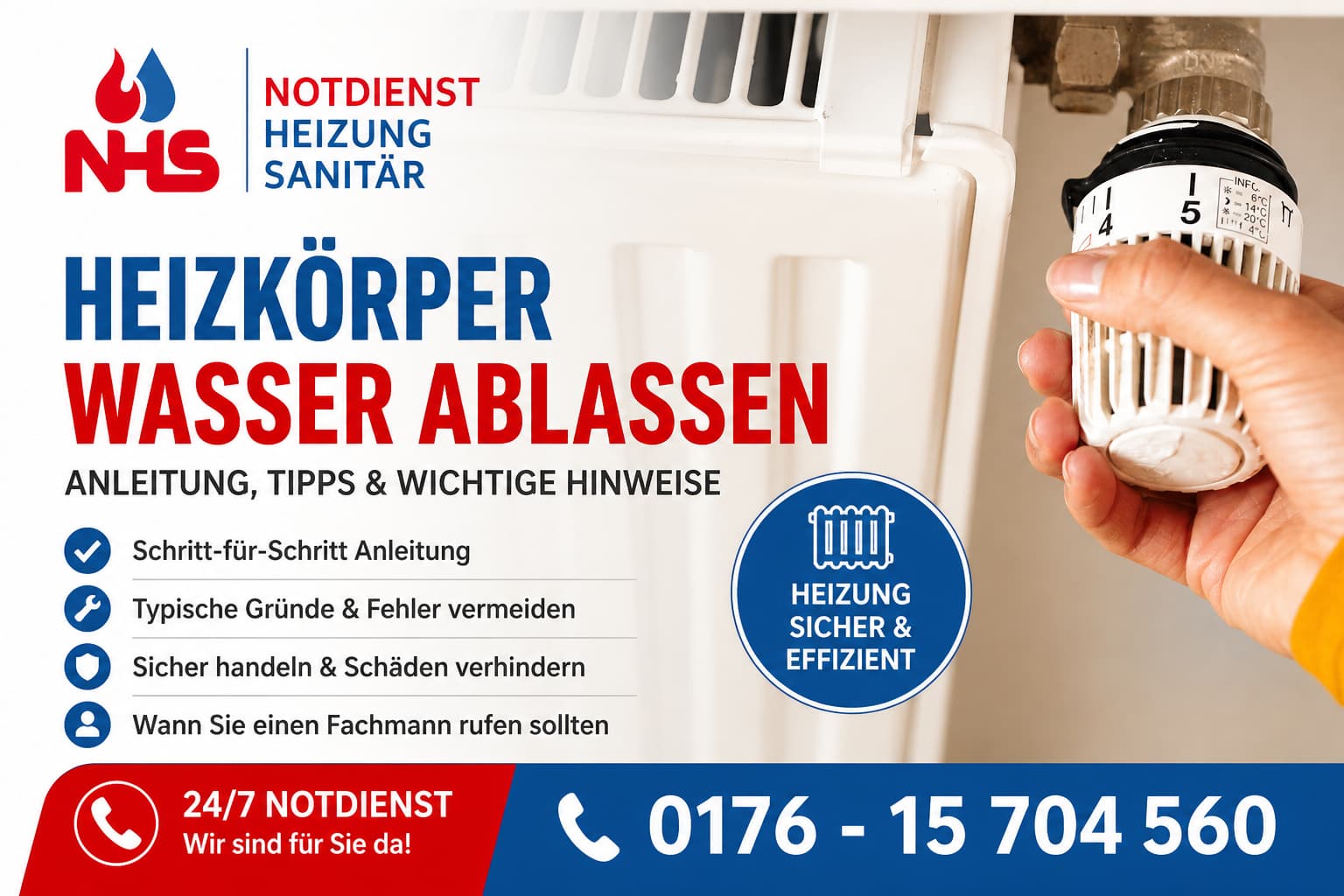 Heizkörper Wasser Ablassen