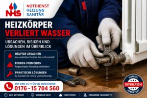 heizkörper verliert wasser